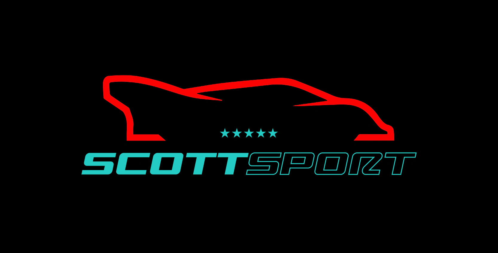 Premium motorsport branding created for historic F1 team, Scott Sport.