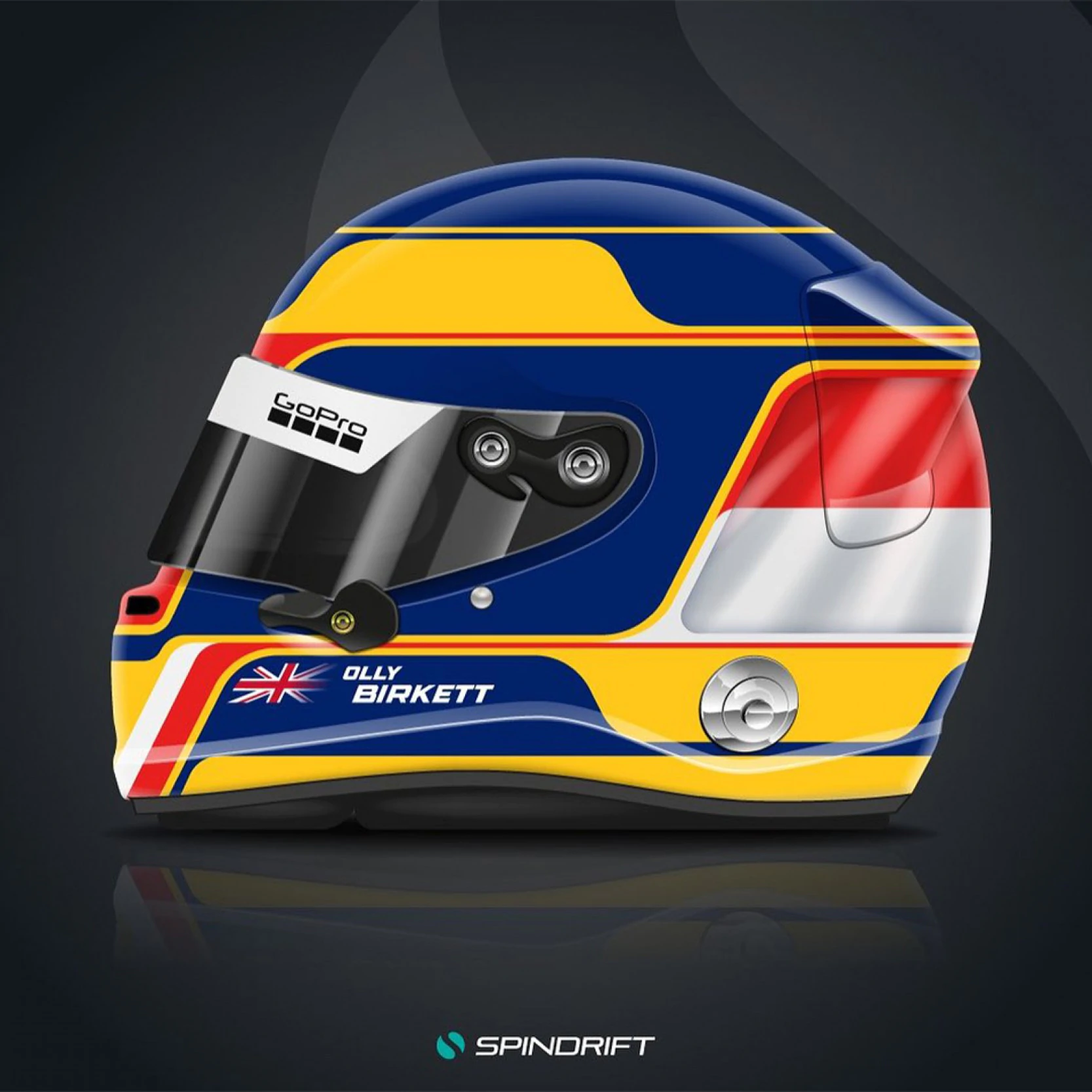 Helmet Design for Olly Birkett