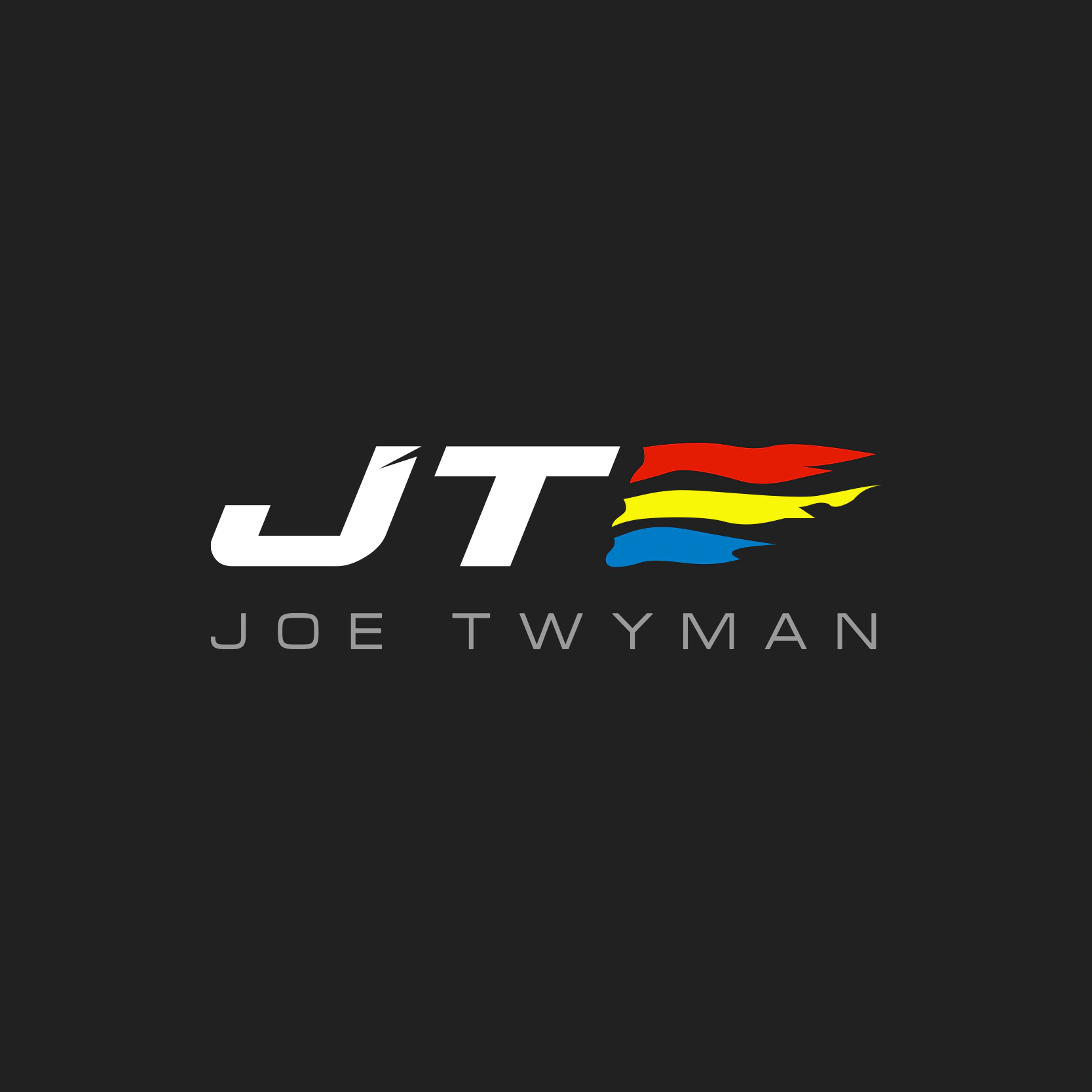 Bespoke brand identity design and logo for racing driver Joe Twyman.