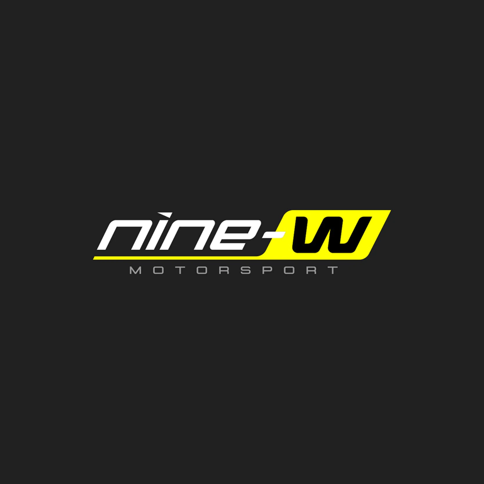 Bespoke logo and visual identity system for historic race team, Nine-W Motorsport.