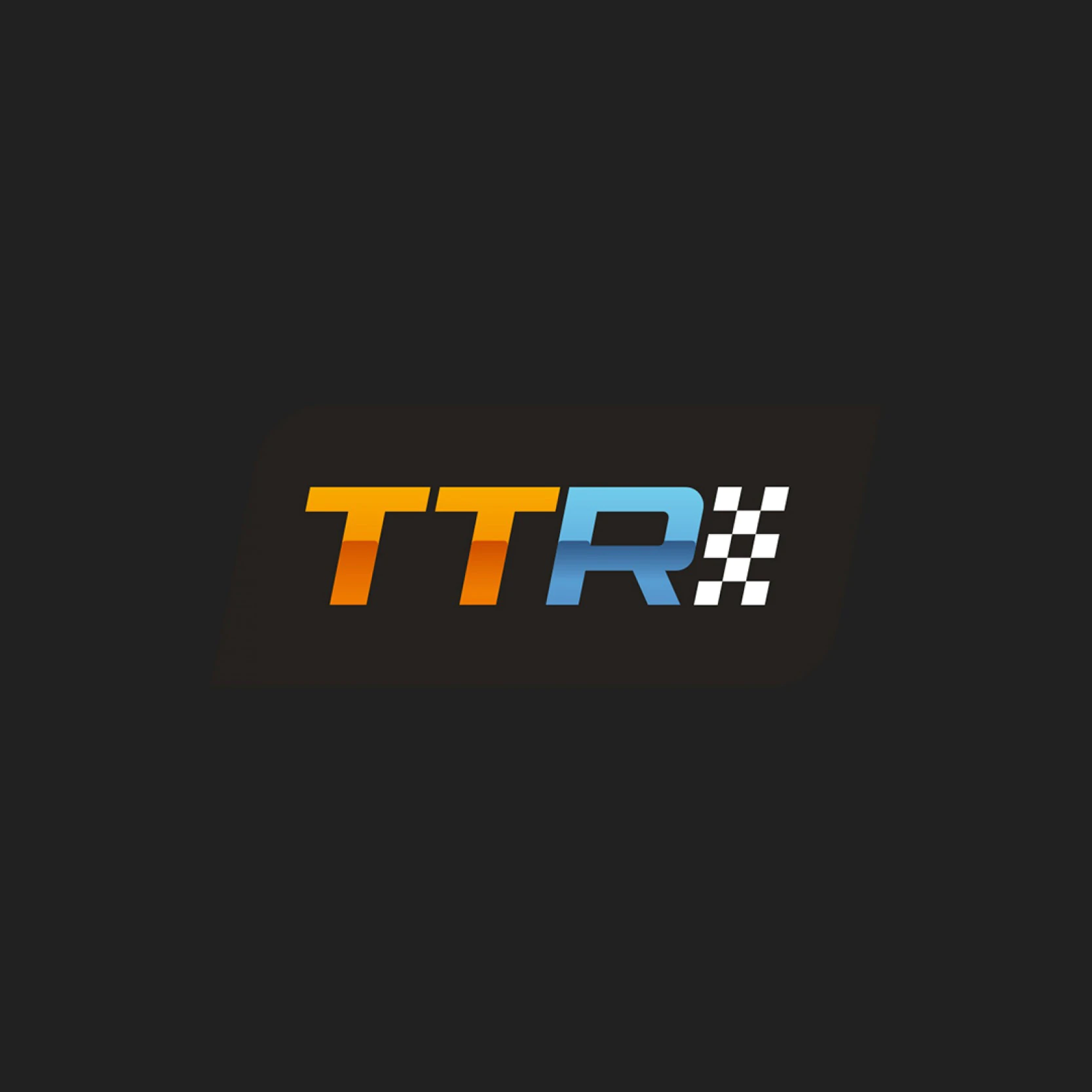 Custom race team logo and branding for Dubai-based Track Time Racing (TTR).