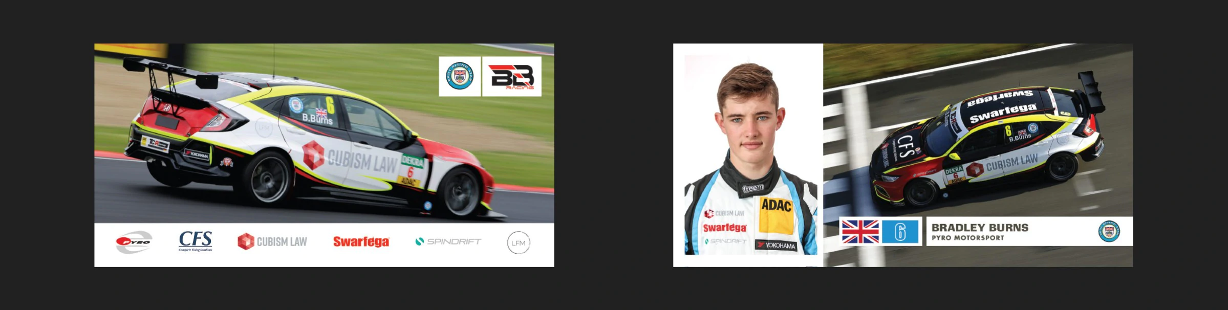 Autograph Card Design & Print by Spindrift