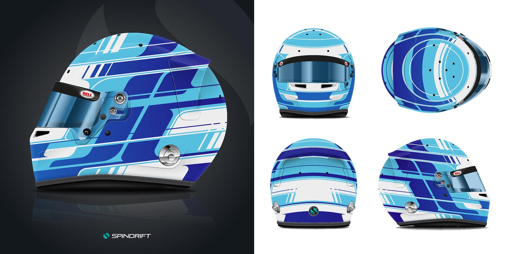 Helmet Design for Michael McInerney by Spindrift