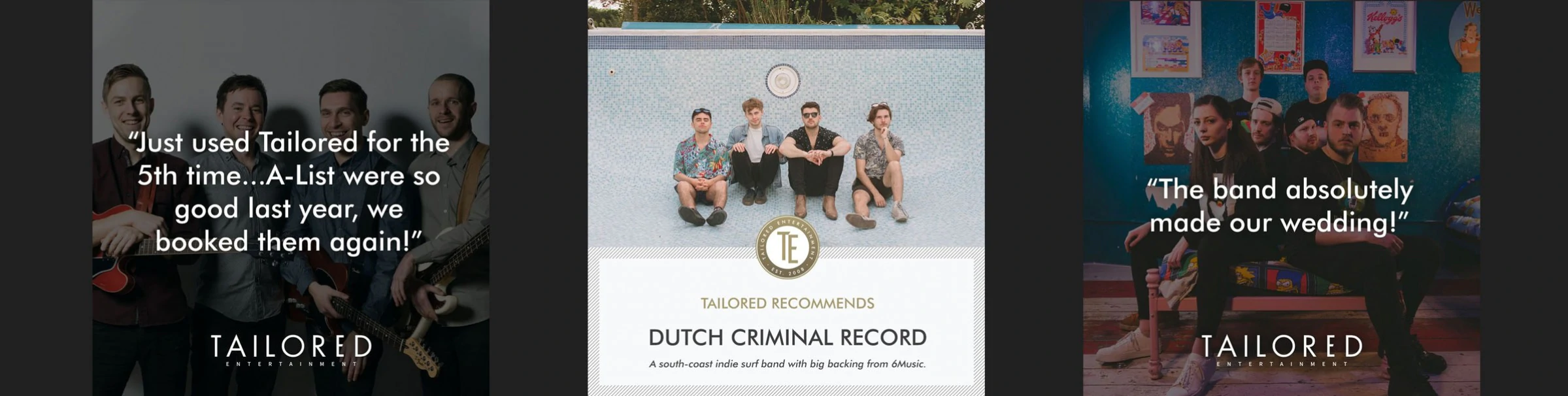 Social Media Posts by Spindrift