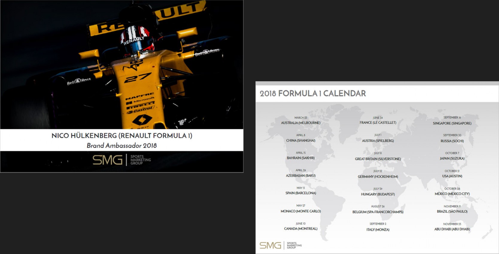 Motorsport Sponsorship Proposal for Nico Hulkenberg by Spindrift