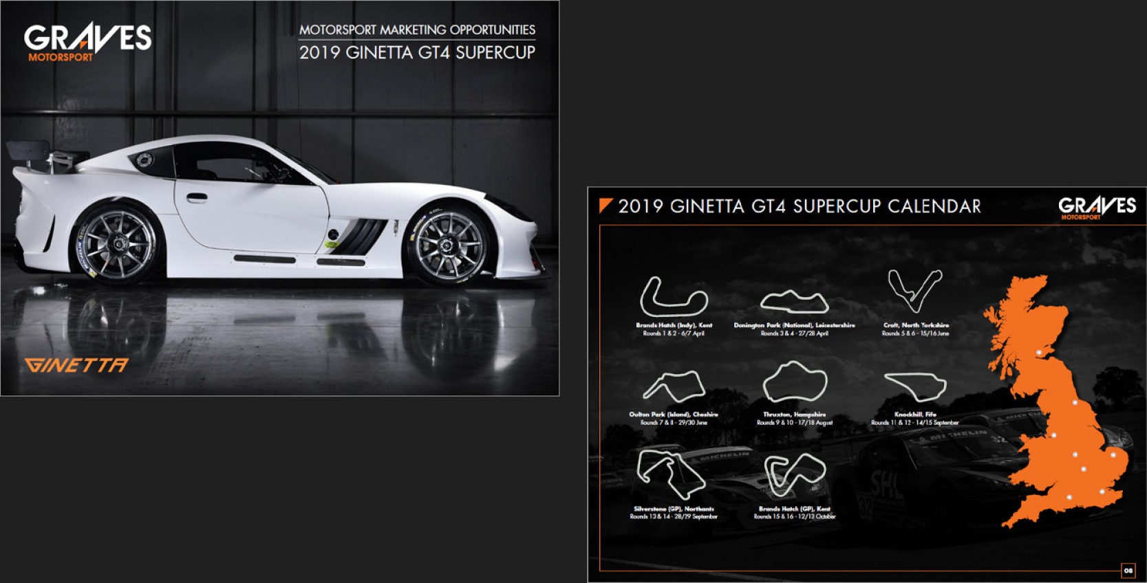 Motorsport Sponsorship Proposal for Graves Motorsport by Spindrift